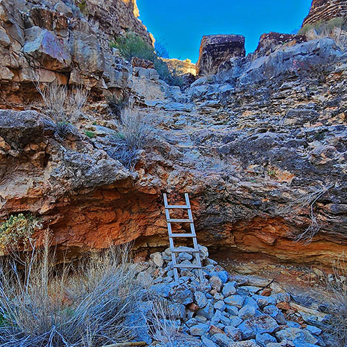 Fossil Canyon | Cowboy Canyon | Blue Diamond Hill, Nevada