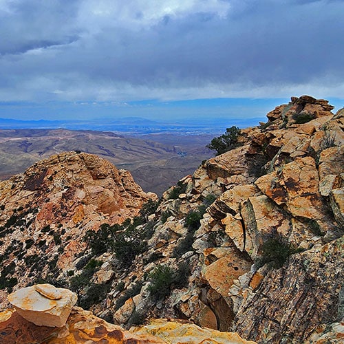 Black Velvet Peak | Rainbow Mountain Wilderness, Nevada