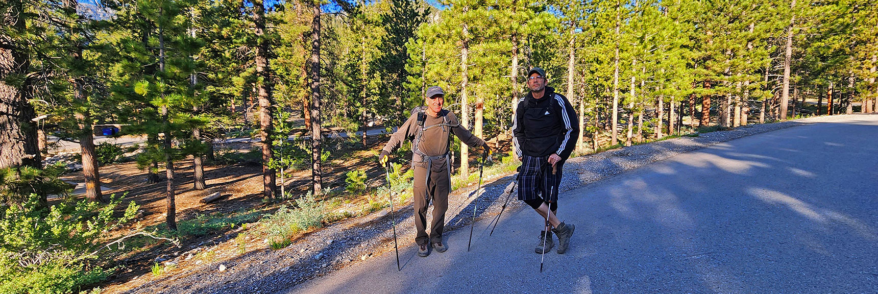 I'm Joining Greg and John Today. Start from Lee Canyon Old Mill Picnic Area | Sisters South to the Sisters North | Mt. Charleston Wilderness | Spring Mountains, Nevada