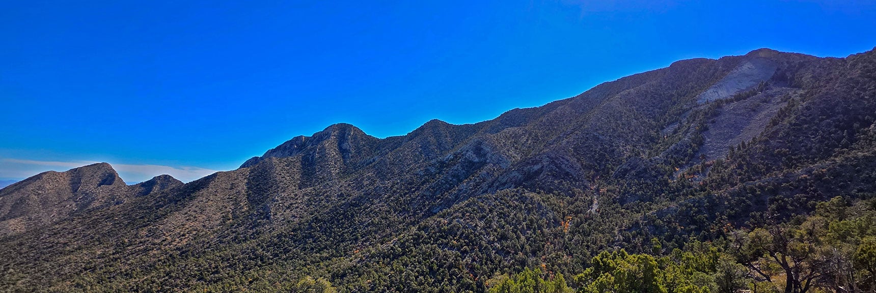 East La Madre Ridgeline: Peaks 7680, Fernande, 6826 and East La Madre Peak. | La Madre Mt North Ridge | La Madre Mountains Wilderness, Nevada