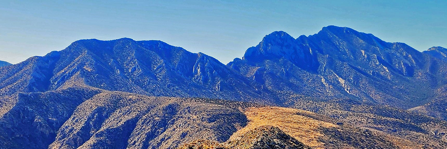 Explore the La Madre Ridgeline from La Madre Mt. to East La Madre Peak | La Madre Ridge East Loop | La Madre Mountains Wilderness, Nevada