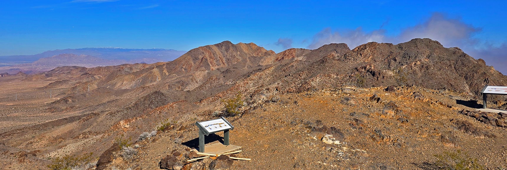 Next Peaks on Ridgeline: Black Mt., River Mt., River Mt. Benchmark | Black Mountain and River Mountain Loop | River Mountains | Lake Mead National Recreation Area, Nevada