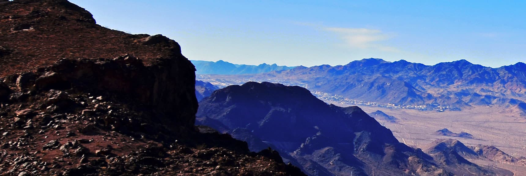 Traverse This Ridgeline NW of Boulder City with Spectacular Views of Lake Mead and Points Beyond | Boulder City Ridgeline Loop | Lake Mead National Recreation Area, Nevada