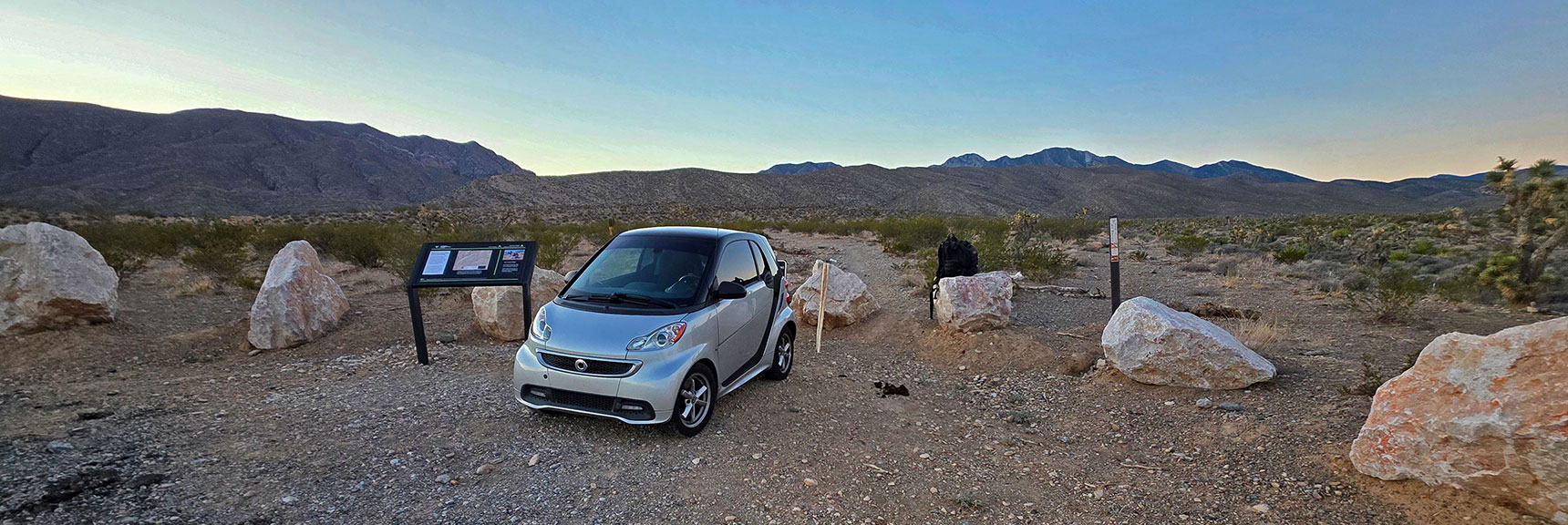 Start from the Trailhead Parking Area on Kyle Canyon Rd. Beyond the Horse Ranches | La Madre Ridgeline East Saddle | La Madre Mountains Wilderness, Nevada