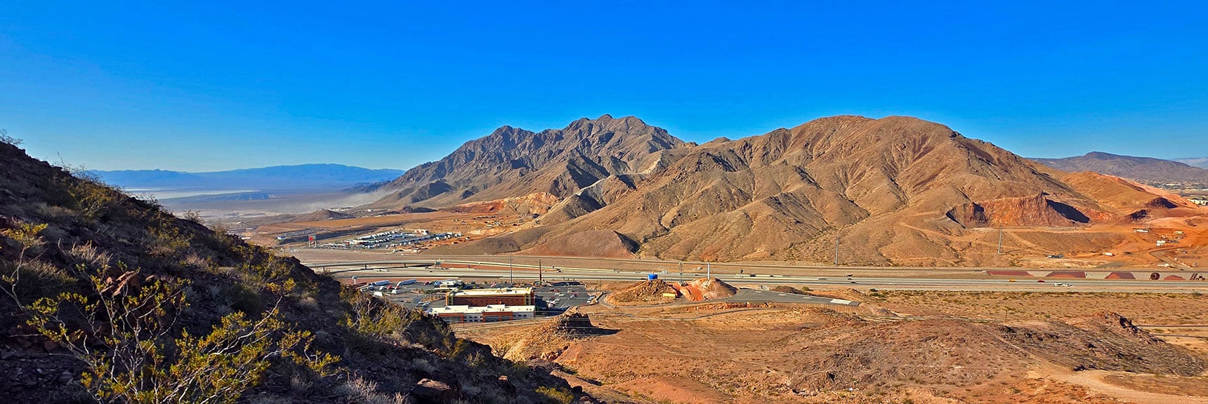 Steep Mountainous Area South of Las Vegas - Challenging Adventures | Railroad Mountains Overview | Lake Mead National Recreation Area, Nevada