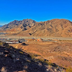 Railroad Mountains Overview, Nevada