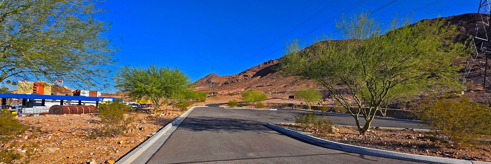 Railroad Pass & Casino trailhead Parking | River Mountains Loop Trail | Lake Mead National Recreation Area, Nevada