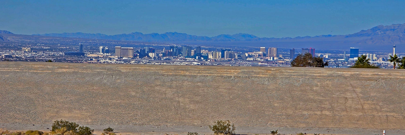 Look Back Often to See an Expanding Display Bathed in Early Sunlight. | Black Mountain North Loop | McCullough Hills | Sloan Canyon National Conservation Area, Nevada