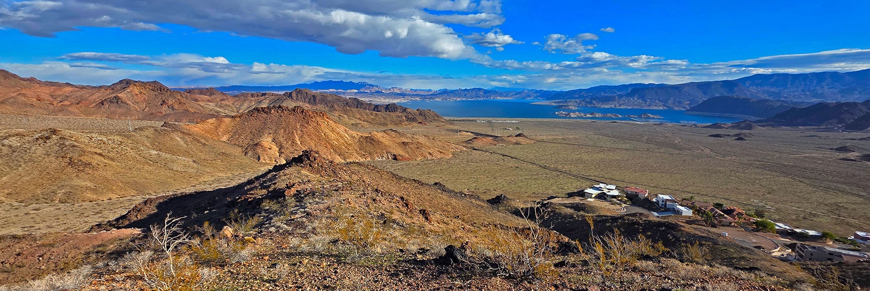 Welcomed by a Spectacular View on the Lower Ridgeline | Boulder city Ridgeline | Lake Mead National Recreation Area, Nevada