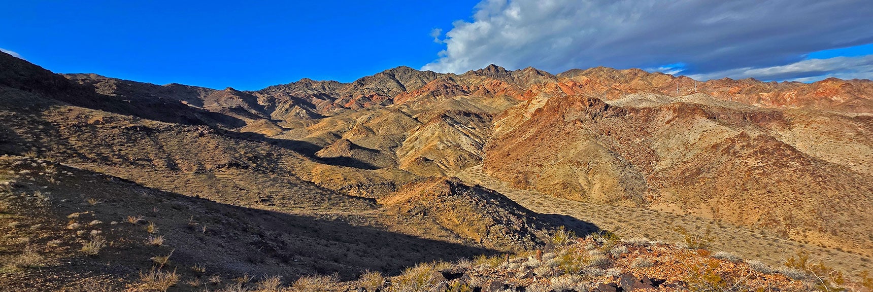 River Mts. Highest Ridgeline Above: Black Mt., River Mt. & Benchmark | Boulder city Ridgeline | Lake Mead National Recreation Area, Nevada