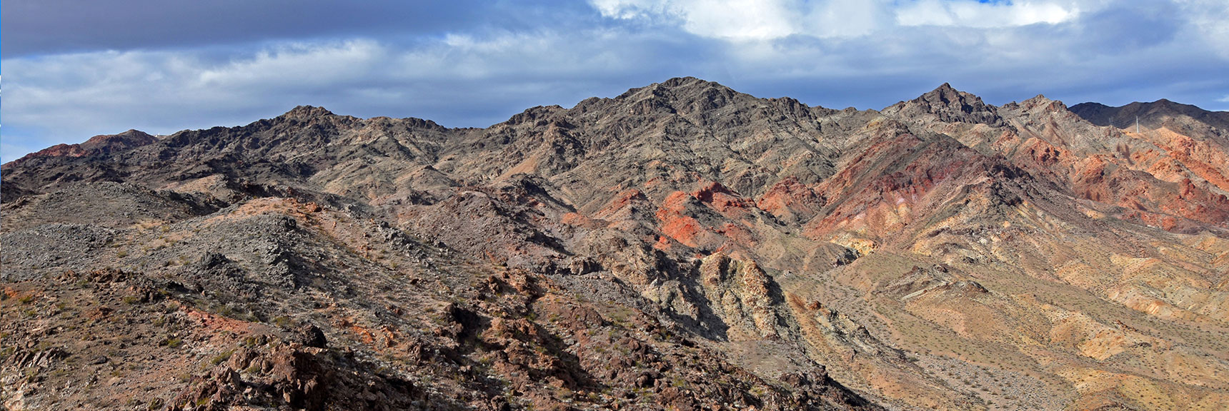 Black Mt. Overlook, Black Mt, River Mt, Power Line Saddle, Benchmark | Boulder city Ridgeline | Lake Mead National Recreation Area, Nevada