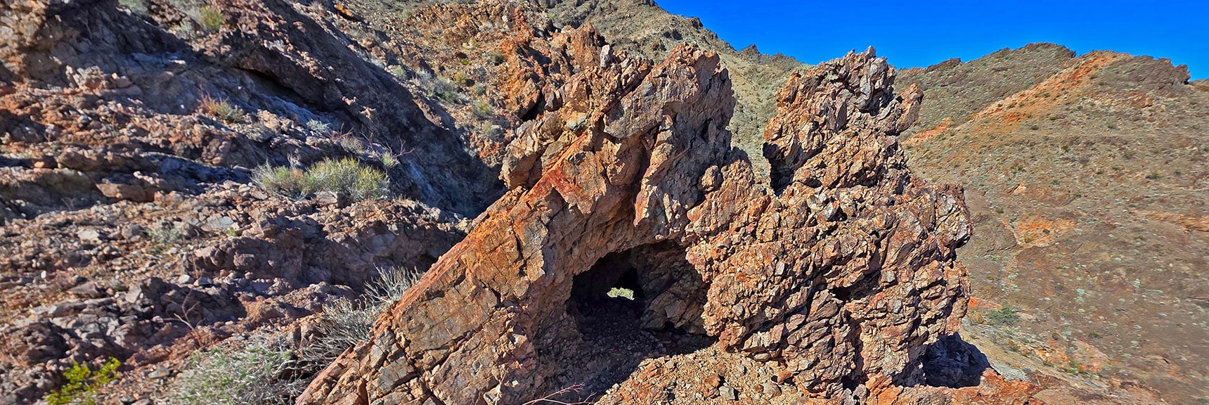 Lava Bubbles Are Reminders of Violent Molten Origins | Boulder city Ridgeline | Lake Mead National Recreation Area, Nevada