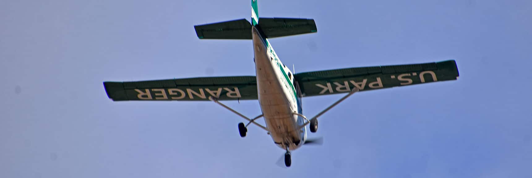 Jean-Luc Catches This Passing Patrol Aircraft | Boulder city Ridgeline | Lake Mead National Recreation Area, Nevada