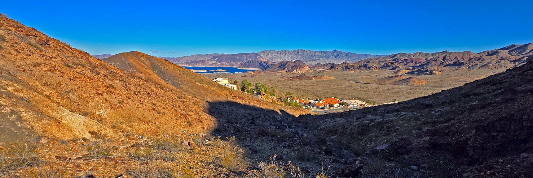 Final Arrival at Original Ascent Gully and Starting Point | Boulder city Ridgeline | Lake Mead National Recreation Area, Nevada
