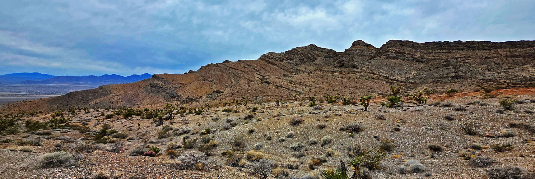 Castle Rock on West Side of the Gap | Castle Rock Loop | Desert National Wildlife Refuge, Nevada