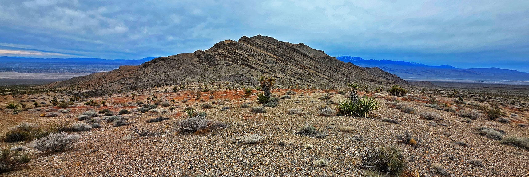 Now We See Castle Rock Slope Angle Predicted by Layering. | Castle Rock Loop | Desert National Wildlife Refuge, Nevada