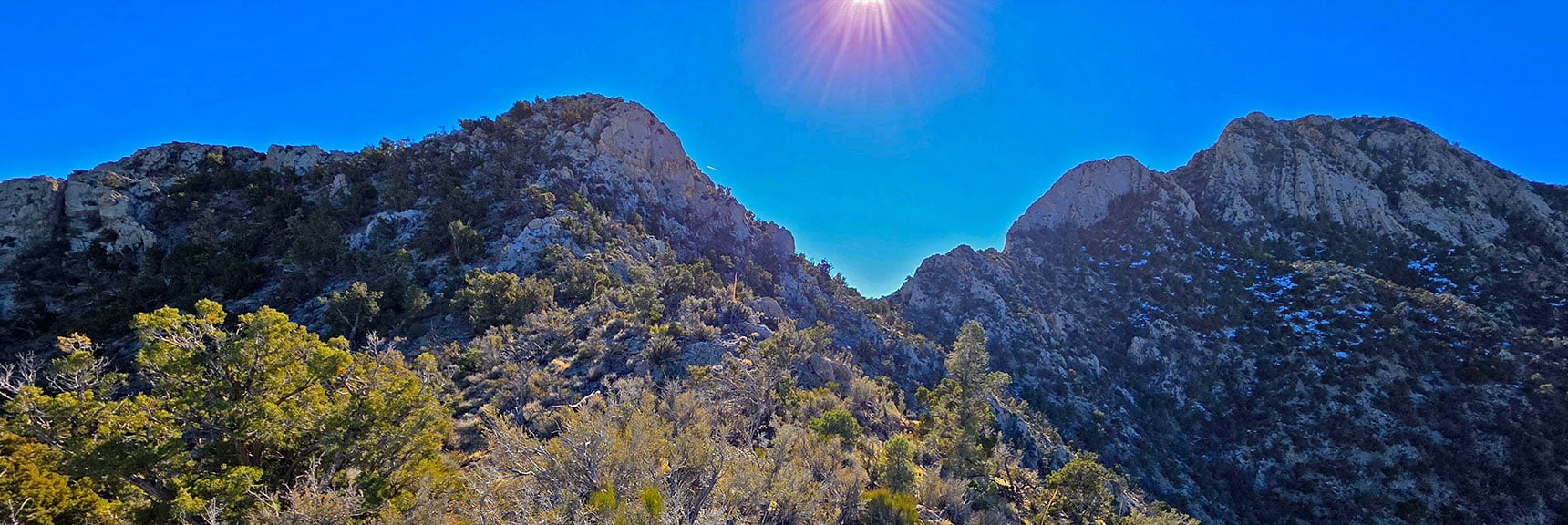 There's Possibly a Weaving Class 3 Route Over 6826 and Fernande | La Madre Ridgeline Eastern Grand Crossing Loop | La Madre Mountains Wilderness, Nevada