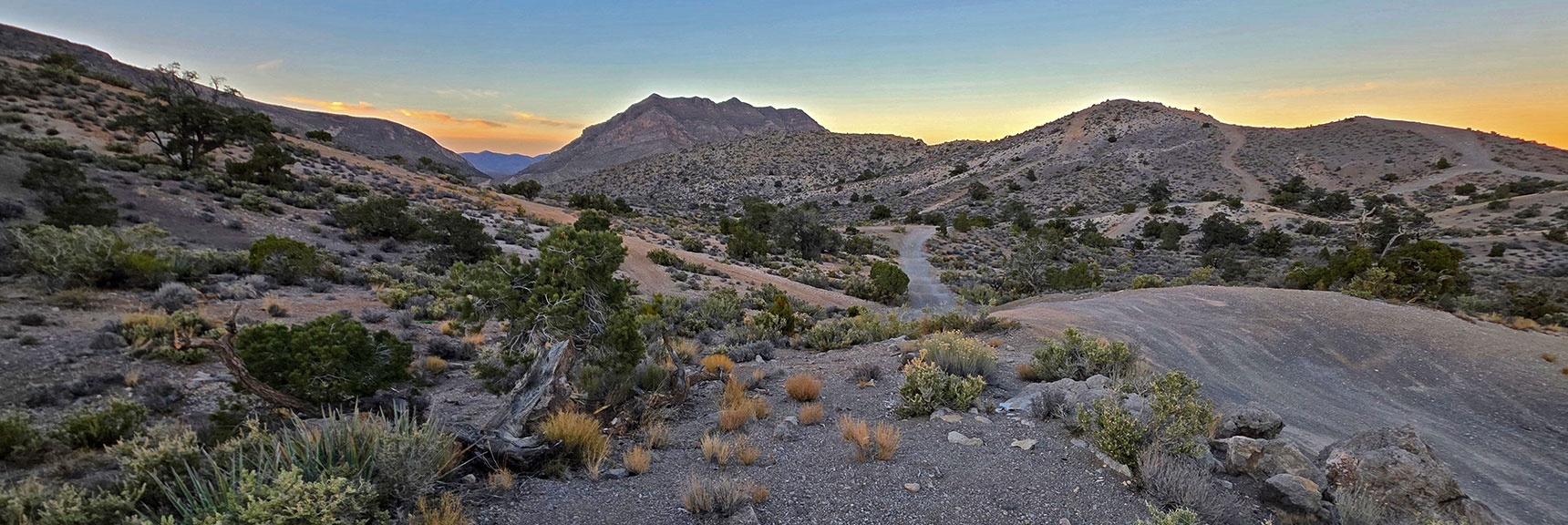 Round Ridgeline East Edge to Complete Grand Crossing Loop! | La Madre Ridgeline Eastern Grand Crossing Loop | La Madre Mountains Wilderness, Nevada