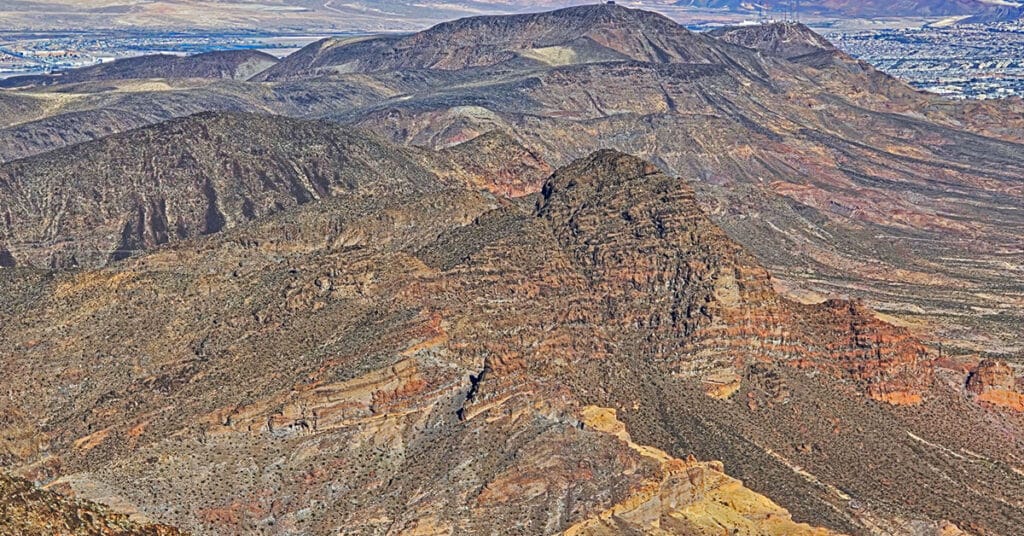 The Fortress & Rattlesnake Mountain | North McCullough Wilderness | Sloan Canyon National Conservation Area, Nevada