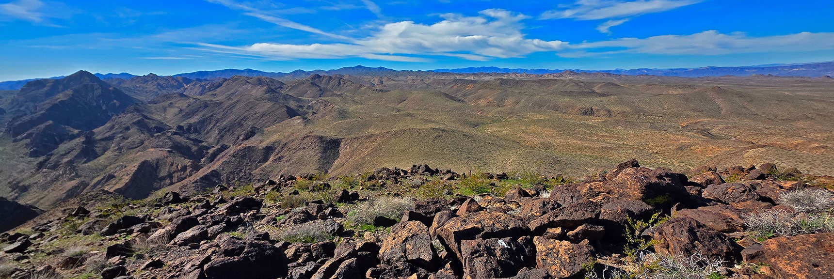 Eldorado Wilderness Toward Nelson Ghost Town | Mohave Overlook | Eldorado Wilderness, Nevada