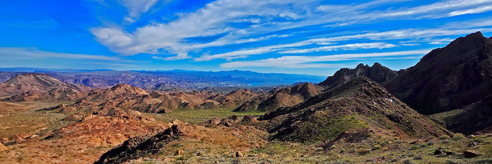 Rugged Wilderness View Below Mohave Overlook | Mohave Overlook | Eldorado Wilderness, Nevada