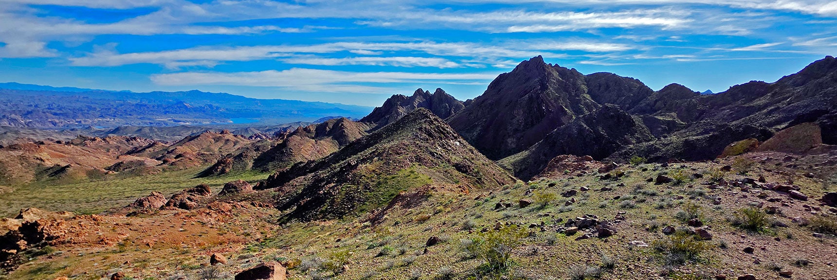 Peak 3114 a Prominent Highpoint South of Mohave Overlook | Mohave Overlook | Eldorado Wilderness, Nevada