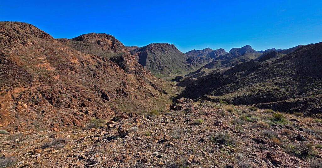 Lonesome Wash Upper Entrance | Eldorado Wilderness, Nevada