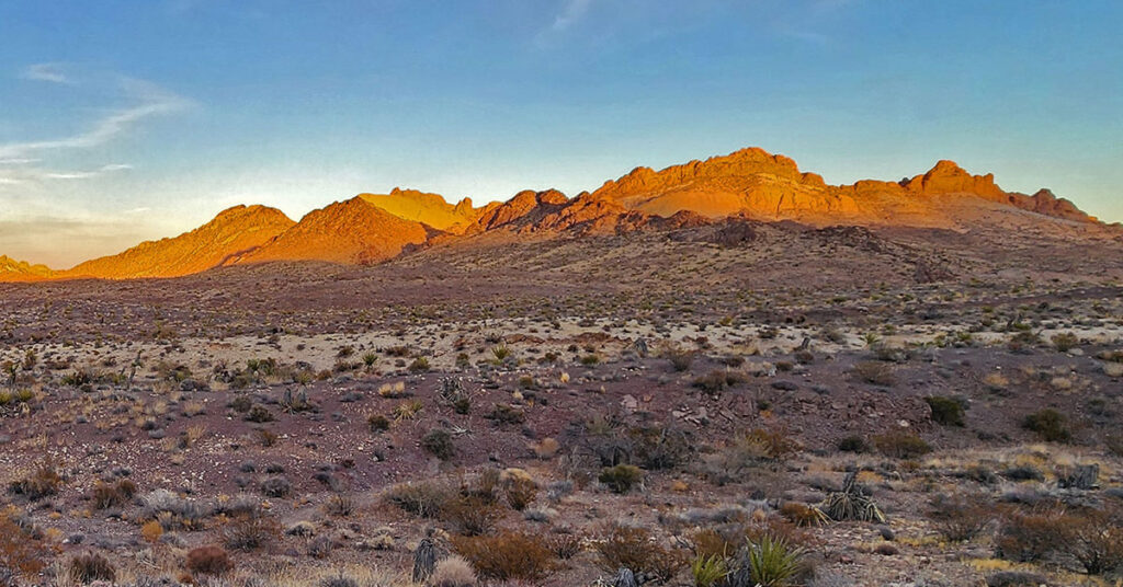 Murl Emery Arch | Nelson Benchmark | Pigs in Zen Peak | Eldorado Wilderness, Nevada