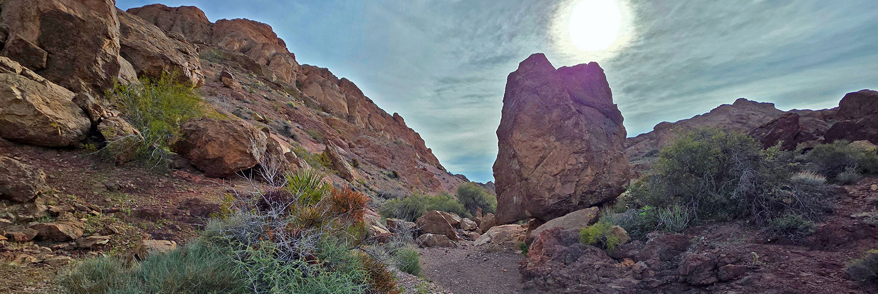 This Huge Leaning Rock Seems to Defy Gravity! | Nelson Benchmark | Eldorado Wilderness, Nevada