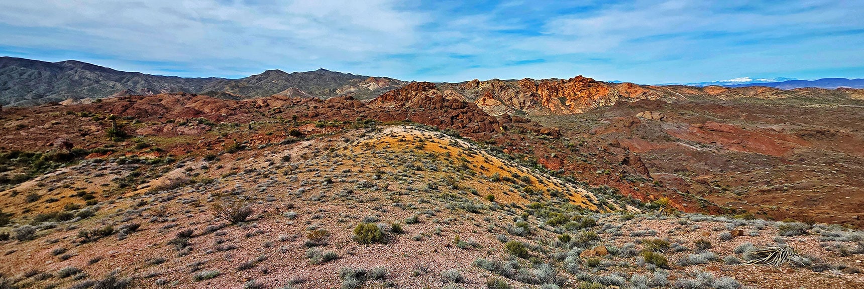 Another View of the Mining Hills from Late 1800's Early 1900's Gold Rush | Nelson Benchmark | Eldorado Wilderness, Nevada