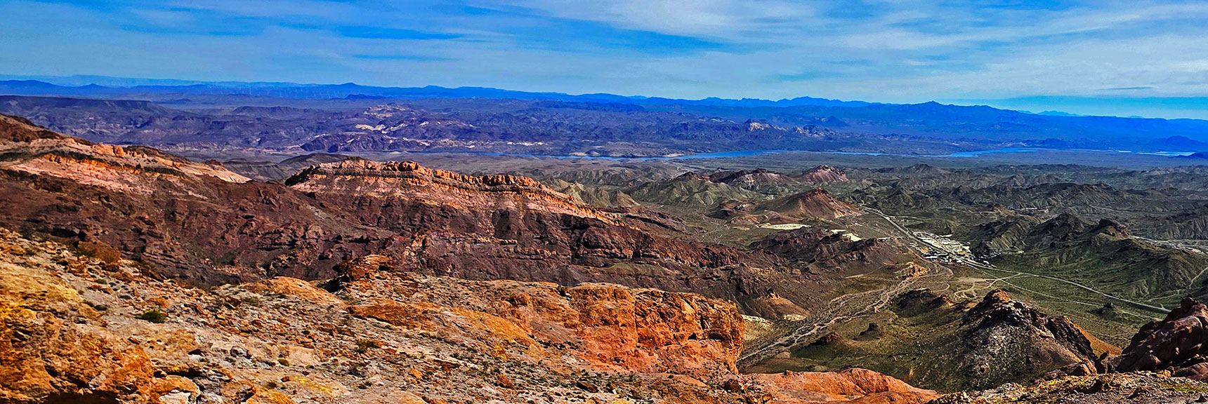 Mt Stalker from Nelson Benchmark | Mt Stocker and Mt Stalker | Eldorado Wilderness, Nevada