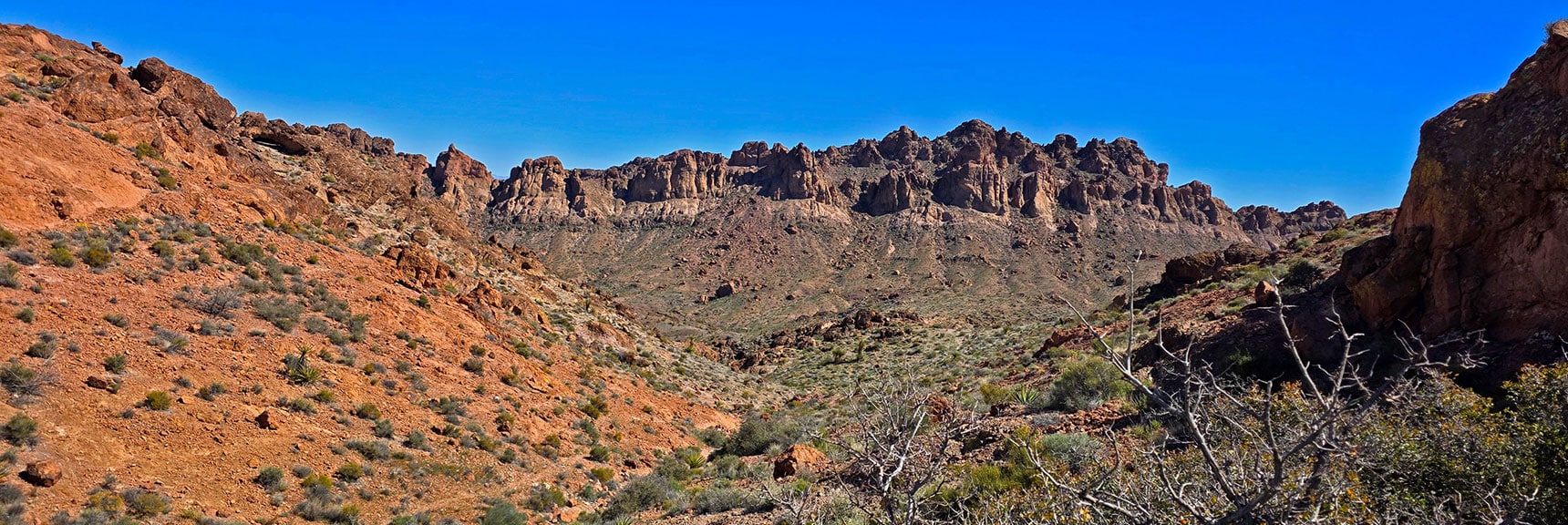 Finally, We'll Explore the Location of a Passage to Beautiful Mt. Stocker. | Murl Emery Arch | Eldorado Wilderness, Nevada