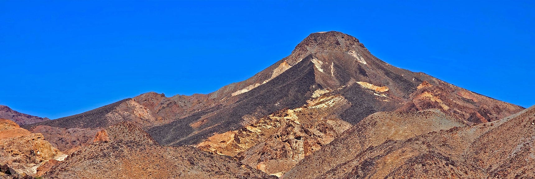 Closer View of Peak 2720 from a Nearby Ridge | Peak 2720 aka Calicone Peak | Eldorado Wilderness, Nevada