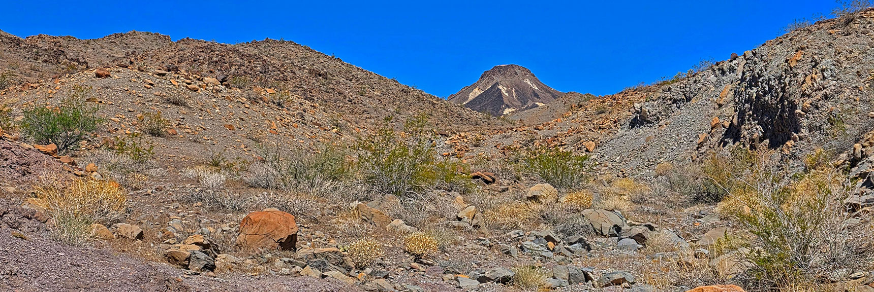 I Mistakenly Thought This Was the Closer Peak 1963. | Peak 2720 aka Calicone Peak | Eldorado Wilderness, Nevada
