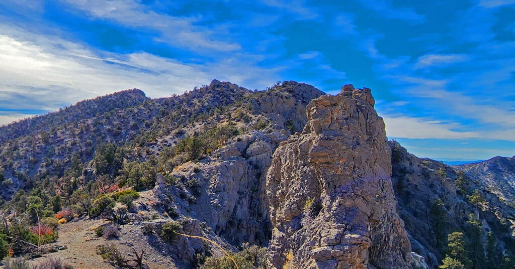 Rainbow Mountains Upper Crest Ridgeline | Rainbow Mountain Wilderness, Nevada