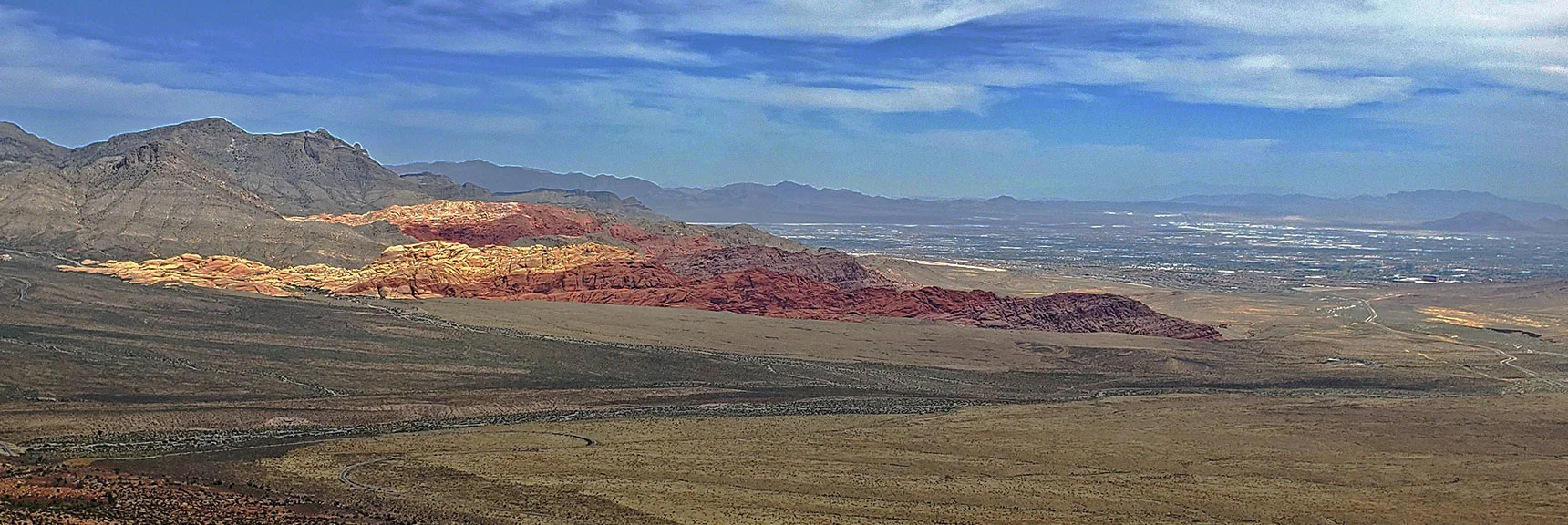 Calico Hills, Gray Cap Ridge & Peak, Vegas Valley | Juniper Peak Summit | Rainbow Mountain Wilderness, Nevada