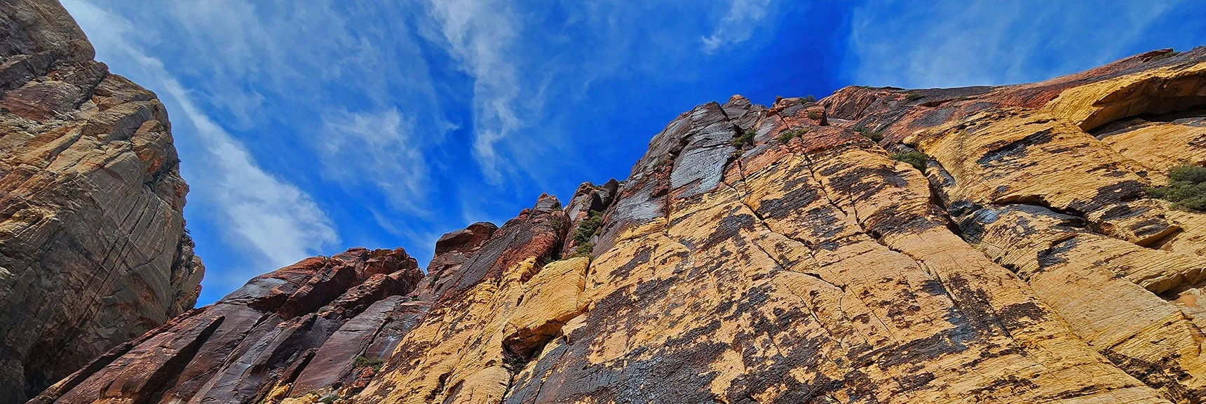Brownstone Wall and Juniper Peak Summit Above | Juniper Peak Summit | Rainbow Mountain Wilderness, Nevada