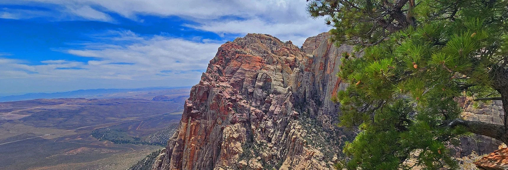 View Over to Rainbow Mountain from Juniper Peak Summit | Juniper Peak Summit | Rainbow Mountain Wilderness, Nevada