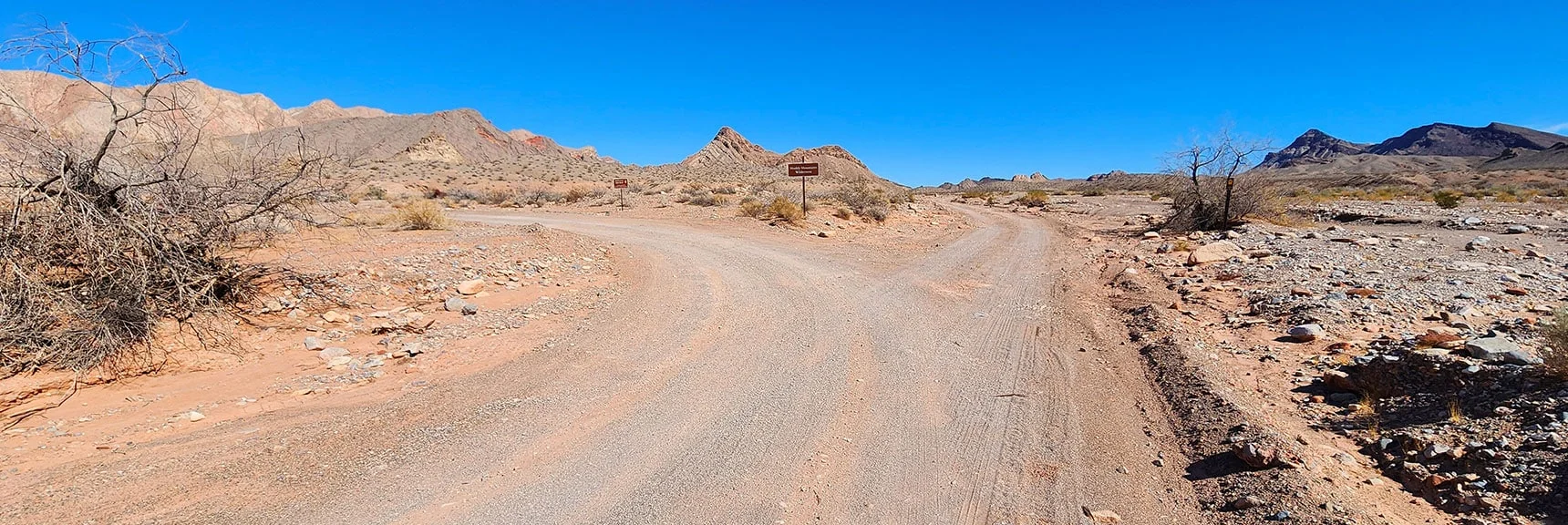 Head Up Callville Wash N Rd. About 1,000ft, Turn Left onto Anniversary Mine Rd. | Anniversary Ridge | Muddy Mountains Wilderness, Nevada