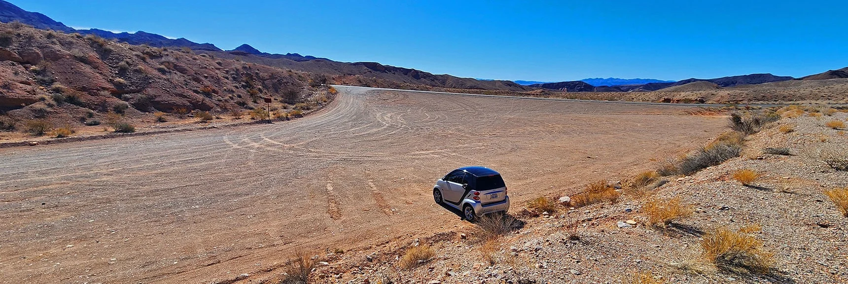 Start from Callville Wash N Road at Northshore Rd Mile 16 | Anniversary Ridge | Muddy Mountains Wilderness, Nevada
