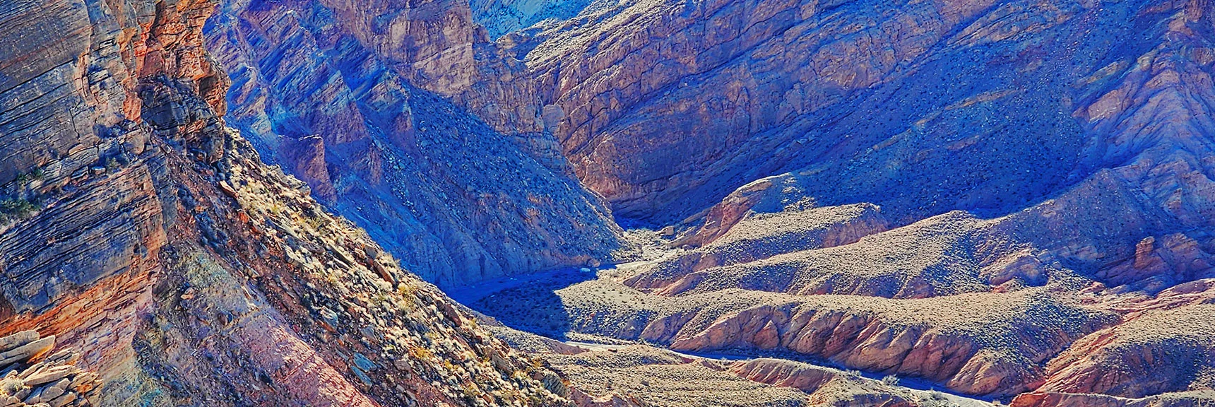 Upper Entrance of the Incredible Anniversary Narrows Slot Canyon | Anniversary Ridge | Muddy Mountains Wilderness, Nevada