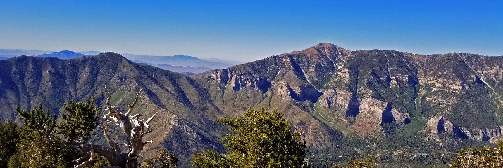 Harris and Griffith Peaks Viewed from Fletcher Peak