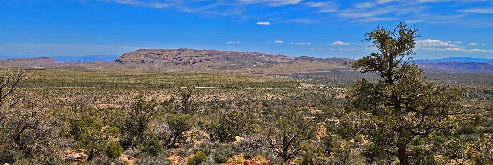 Blue Diamond Hill at Southern End of Red Rock Canyon | Dales Trail | Red Rock Canyon National Conservation Area, Nevada | David Smith | LasVegasAreaTrails.com