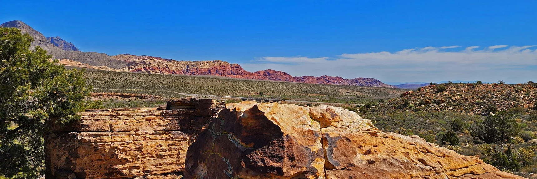 More Artistic Rock, Calico Hills Background. Searched for Petroglyphs on These Great Rock Surfaces. | Dales Trail | Red Rock Canyon National Conservation Area, Nevada | David Smith | LasVegasAreaTrails.com