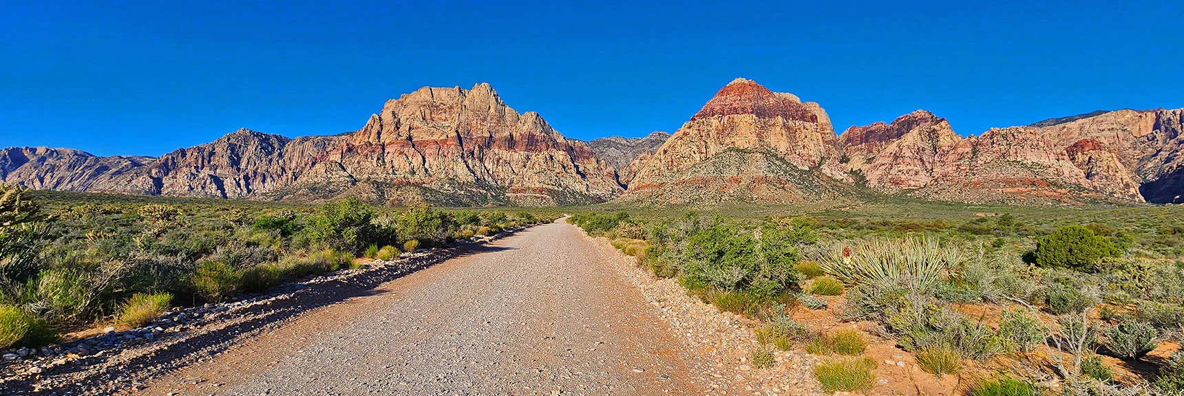 1st Stage: Up Oak Creek Canyon Road to Arnight Trailhead | Juniper Peak Summit | Rainbow Mountain Wilderness, Nevada | David Smith, LasVegasAreaTrails.com