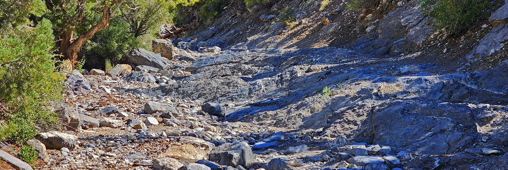 This Wild Rocky Stretch is Actually a Wash | Rocky Gap Rd to Bridge Mt Trailhead | Lovell Canyon, Nevada
