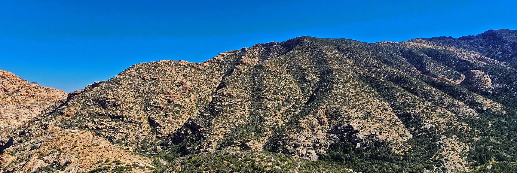 Northern End of Rainbow Mountains Upper Crest Ridgeline | Switchback Spring Ridge | Red Rock Canyon, Nevada