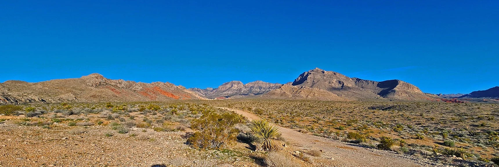 Once in Brownstone Basin Head for Right (Southeast) Corner of Damsel Peak | Damsel Peak Loop | Gateway Peak | Brownstone Basin, Nevada