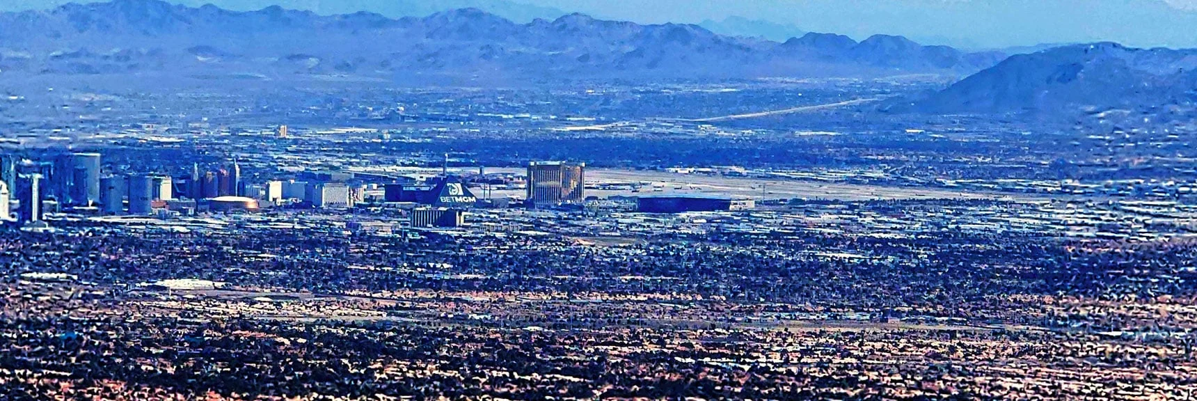 South Las Vegas Strip | Gray Cap Ridge Southeast Summit | La Madre Mountains Wilderness, Nevada