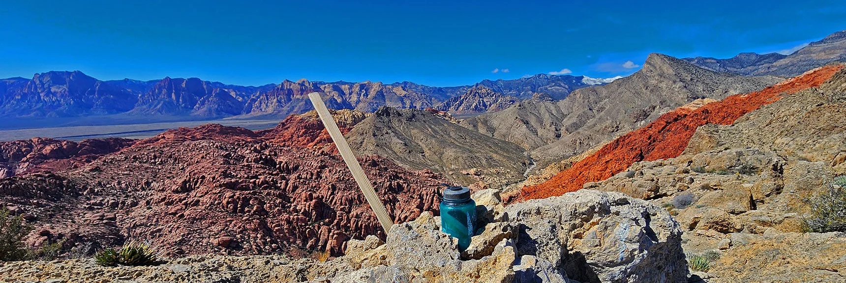 Gray Cap Ridge Southeastern Summit Arrival! | Gray Cap Ridge / Brownstone Basin Loop | La Madre Mountains Wilderness, Nevada